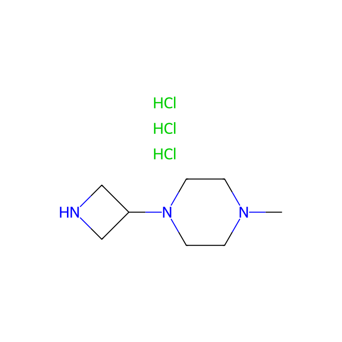 1-(azetidin-3-yl)-4-methylpiperazine trihydrochloride