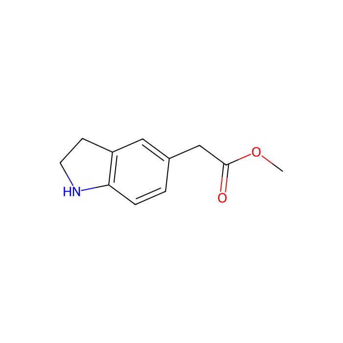 methyl 2-indolin-5-ylacetate