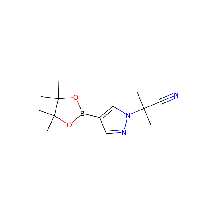 2-methyl-2-[4-(4,4,5,5-tetramethyl-1,3,2-dioxaborolan-2-yl)pyrazol-1-yl]propanenitrile
