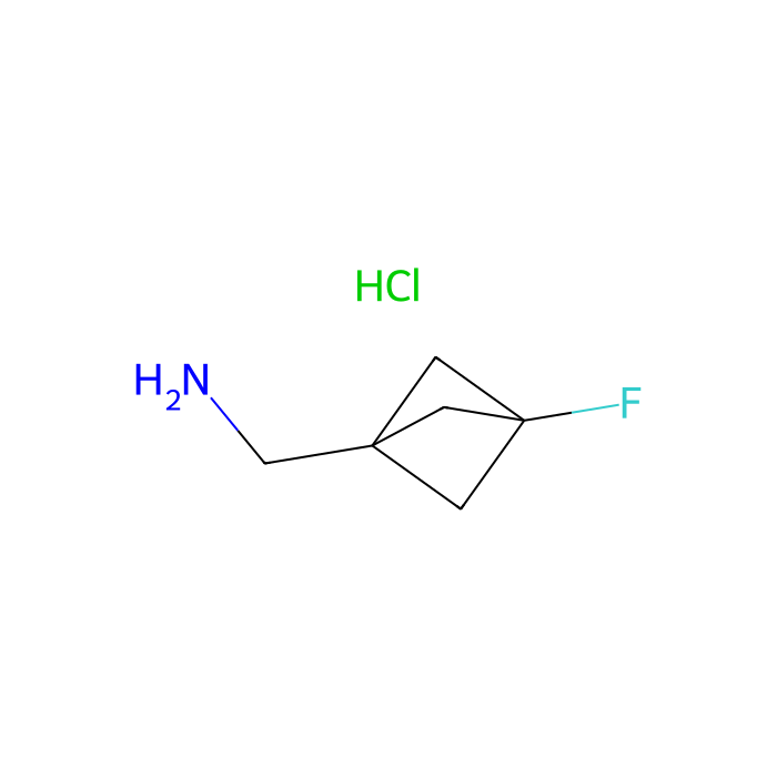 (3-fluoro-1-bicyclo[1.1.1]pentanyl)methanamine hydrochloride