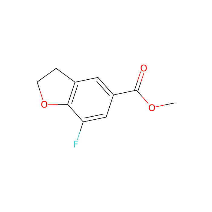 methyl 7-fluoro-2,3-dihydrobenzofuran-5-carboxylate