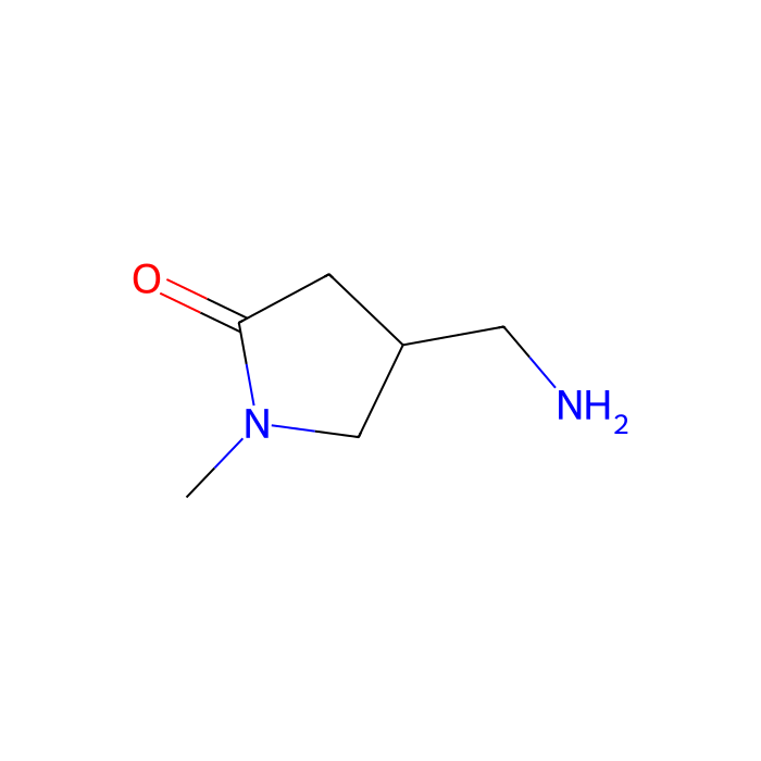 (4R)-4-(aminomethyl)-1-methylpyrrolidin-2-one