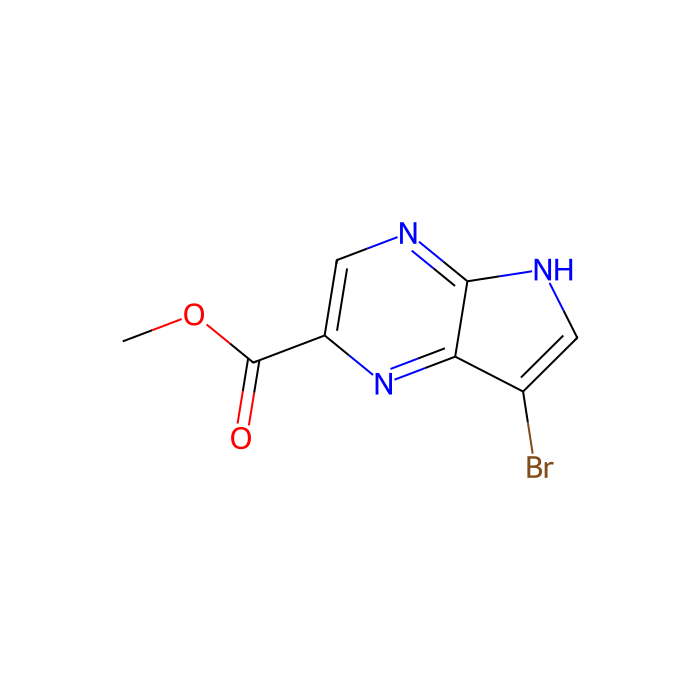 methyl 7-bromo-5H-pyrrolo[2,3-b]pyrazine-2-carboxylate