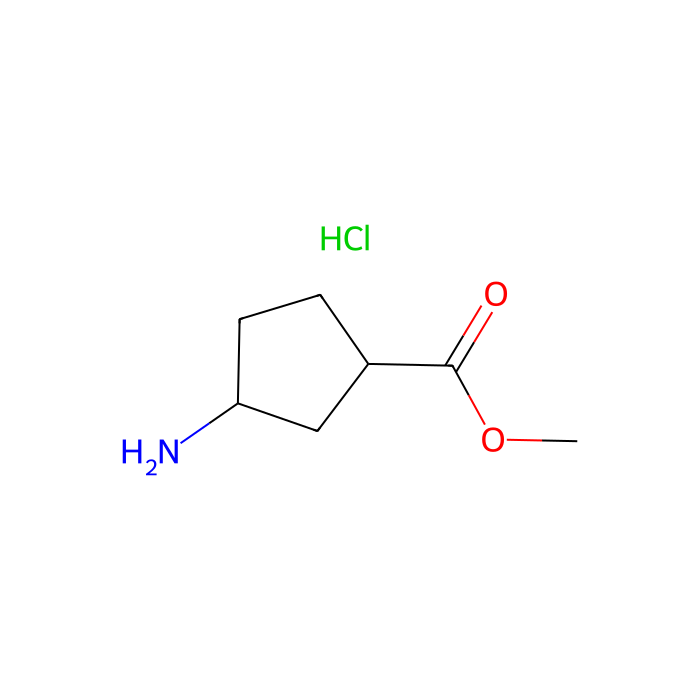 methyl cis-3-aminocyclopentane-1-carboxylate hydrochloride