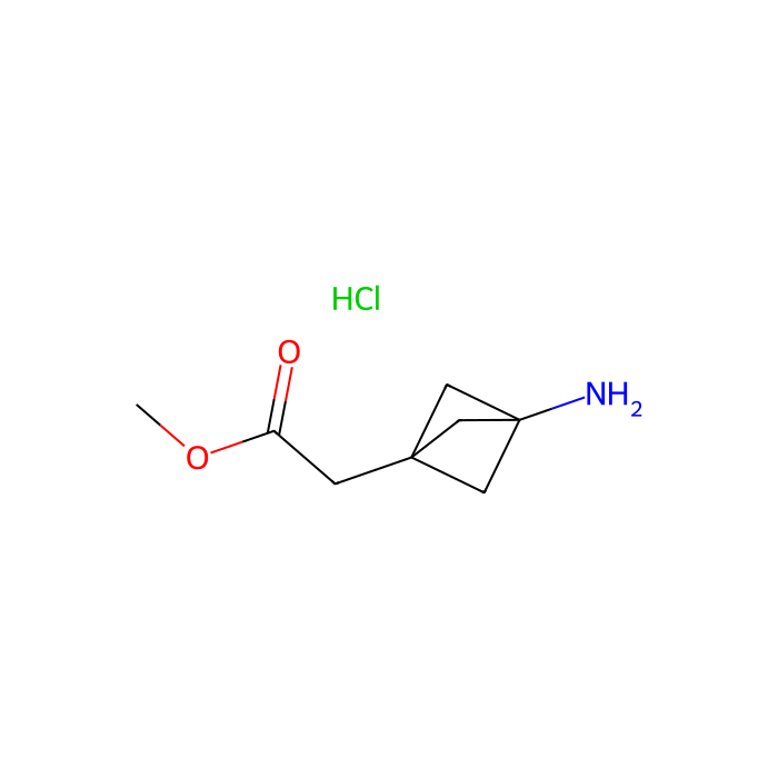 methyl 2-{3-aminobicyclo[1.1.1]pentan-1-yl}acetate hydrochloride