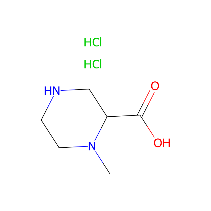 (2S)-1-methylpiperazine-2-carboxylic acid;dihydrochloride
