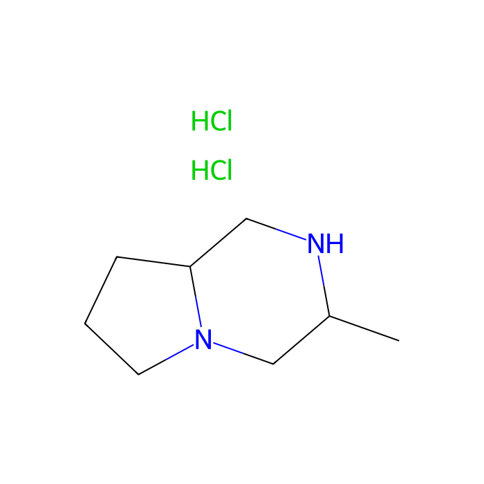 3-methyl-1,2,3,4,6,7,8,8a-octahydropyrrolo[1,2-a]pyrazine;dihydrochloride