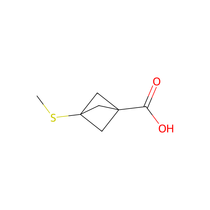 3-methylsulfanylbicyclo[1.1.1]pentane-1-carboxylic acid