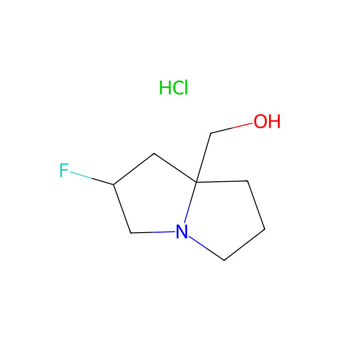 [(2R,8S)-2-fluoro-1,2,3,5,6,7-hexahydropyrrolizin-8-yl]methanol;hydrochloride