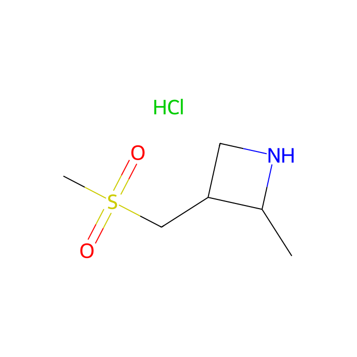 (2S,3S)-2-methyl-3-(methylsulfonylmethyl)azetidine;hydrochloride