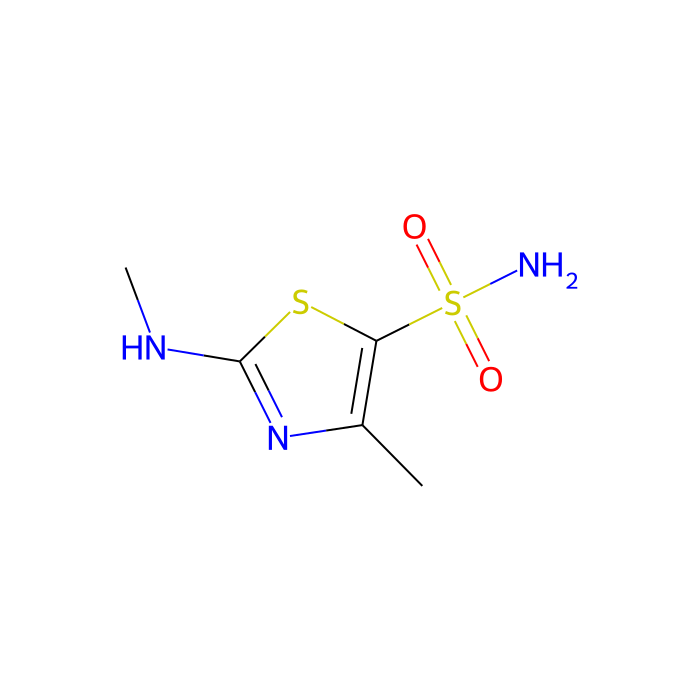 4-methyl-2-(methylamino)-1,3-thiazole-5-sulfonamide