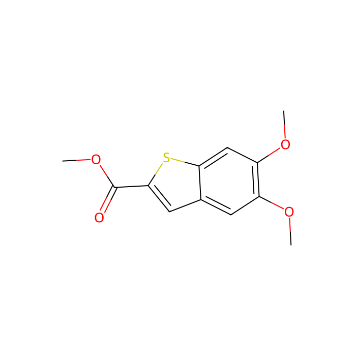methyl 5,6-dimethoxybenzothiophene-2-carboxylate