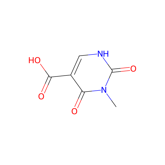 3-methyl-2,4-dioxo-1,2,3,4-tetrahydropyrimidine-5-carboxylic acid