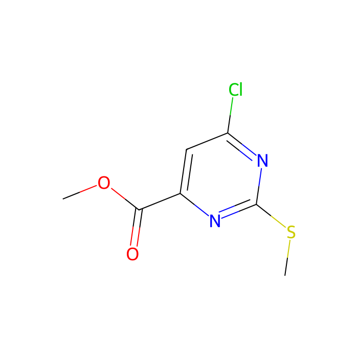 methyl 6-chloro-2-(methylsulfanyl)pyrimidine-4-carboxylate
