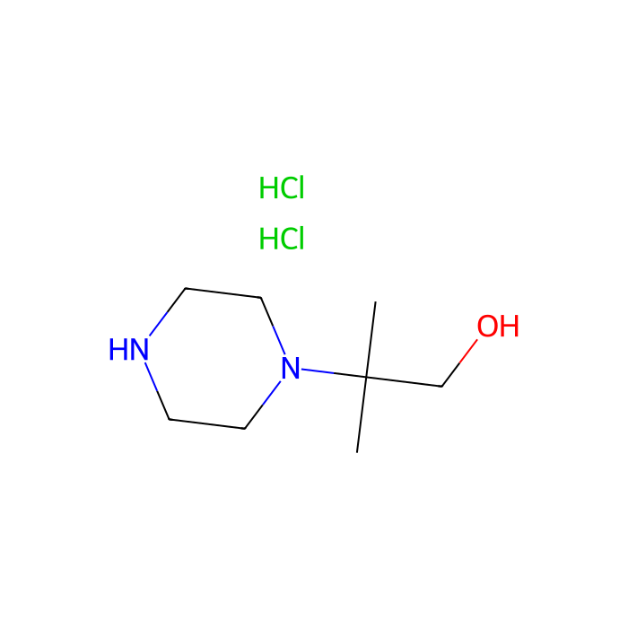 2-methyl-2-piperazin-1-yl-propan-1-ol;dihydrochloride