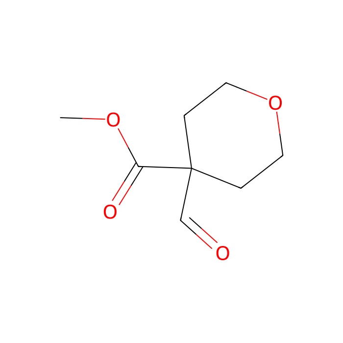 methyl 4-formyloxane-4-carboxylate