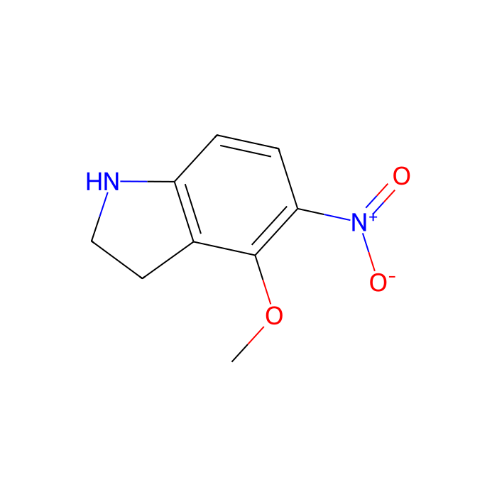 4-methoxy-5-nitro-indoline