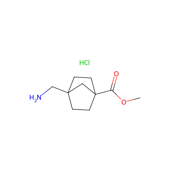 methyl 4-(aminomethyl)norbornane-1-carboxylate;hydrochloride