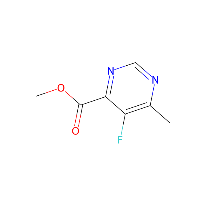 methyl 5-fluoro-6-methyl-pyrimidine-4-carboxylate