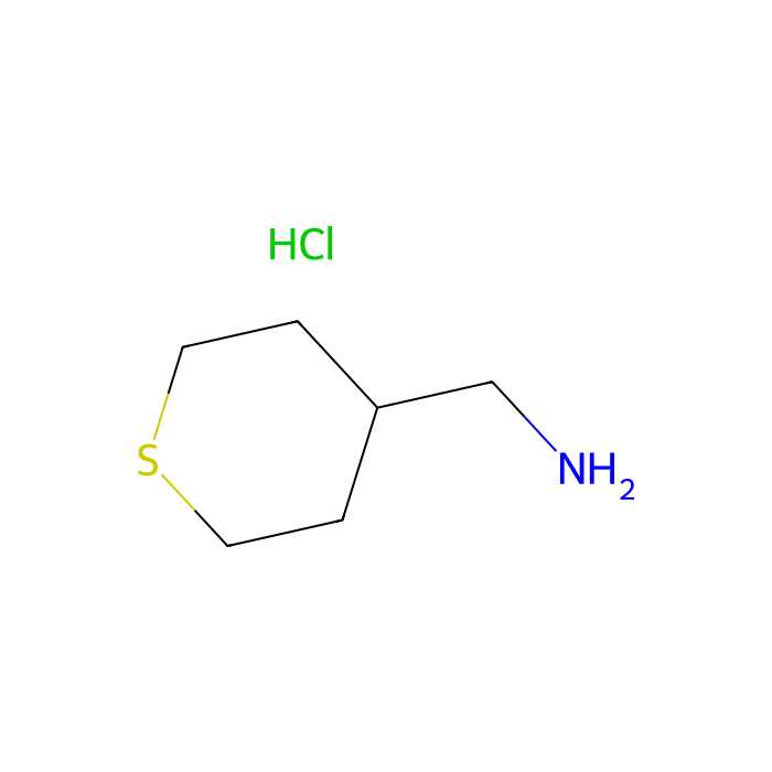 1-(thian-4-yl)methanamine hydrochloride