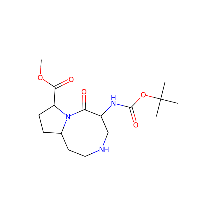 methyl (5S,8S,10aR)-5-(tert-butoxycarbonylamino)-6-oxo-2,3,4,5,8,9,10,10a-octahydro-1H-pyrrolo[1,2-a][1,5]diazocine-8-carboxylate