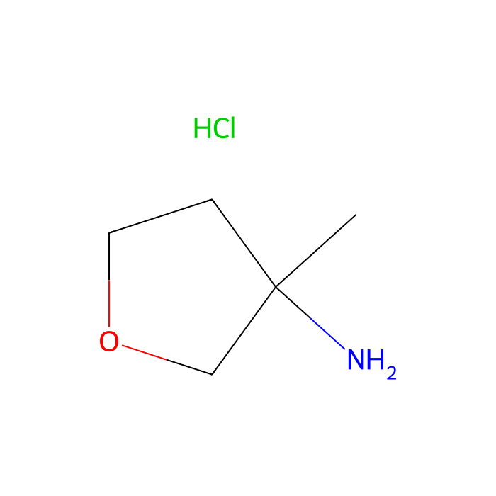 3-methyloxolan-3-amine hydrochloride