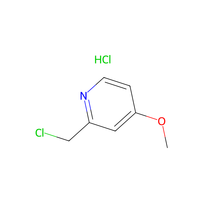 2-(chloromethyl)-4-methoxypyridine hydrochloride