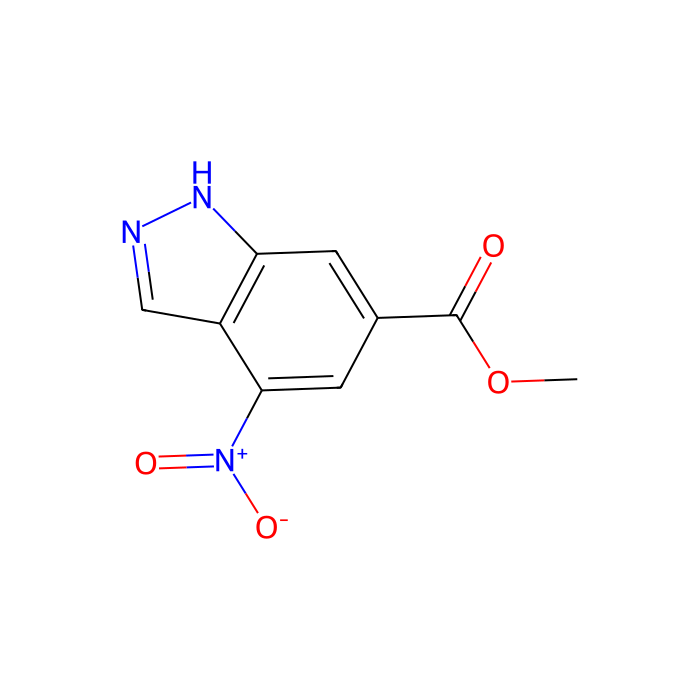 methyl 4-nitro-1H-indazole-6-carboxylate