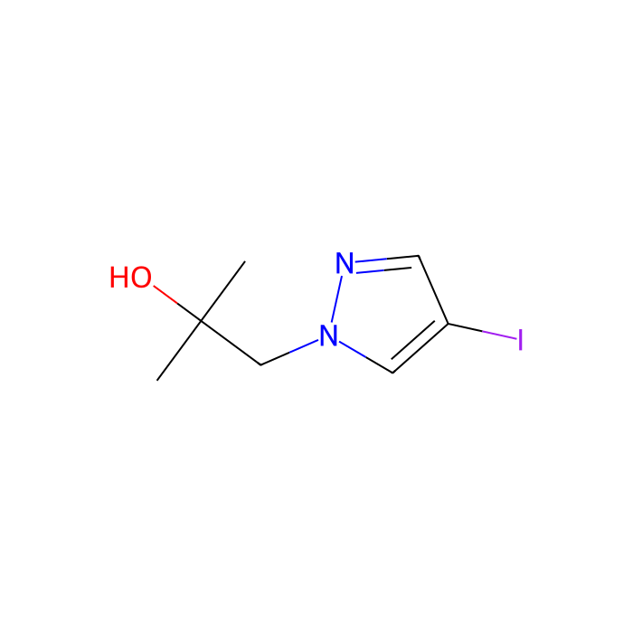 1-(4-iodo-1H-pyrazol-1-yl)-2-methylpropan-2-ol