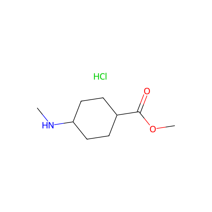methyl trans-4-(methylamino)cyclohexanecarboxylate hydrochloride