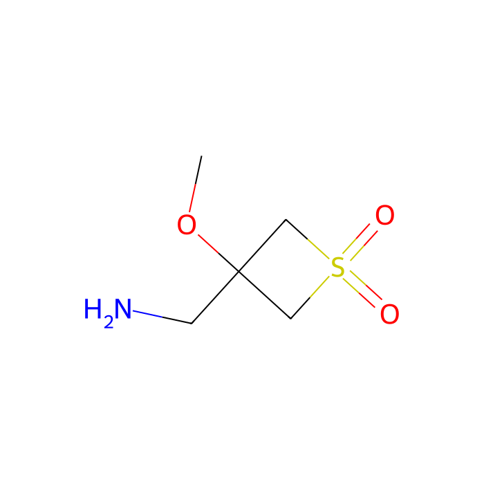 (3-methoxy-1,1-dioxo-thietan-3-yl)methanamine