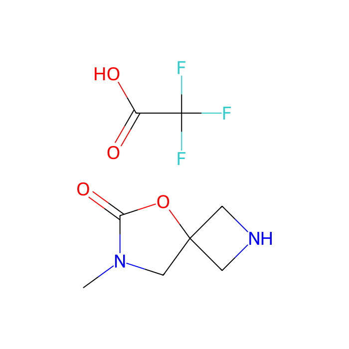 7-methyl-5-oxa-2,7-diazaspiro[3.4]octan-6-one;2,2,2-trifluoroacetic acid
