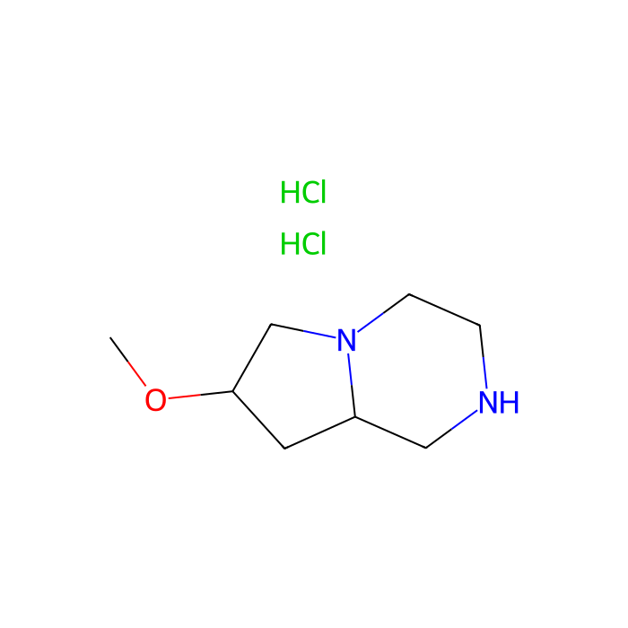 (7S,8aS)-7-methoxy-1,2,3,4,6,7,8,8a-octahydropyrrolo[1,2-a]pyrazine;dihydrochloride