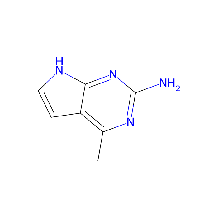 4-methyl-7H-pyrrolo[2,3-d]pyrimidin-2-amine