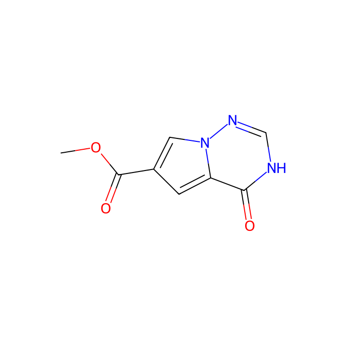 methyl 4-oxo-3H,4H-pyrrolo[2,1-f][1,2,4]triazine-6-carboxylate