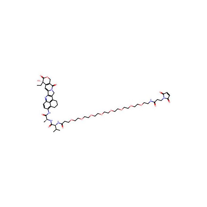 Mal-PEG8-amide-Val-Ala-(4-NH2)-Exatecan