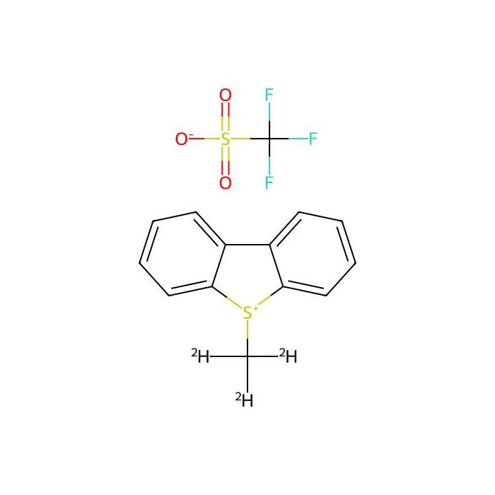 5-Methyl-5H-dibenzo[b,d]thiophen-5-ium trifluoromethanesulfonate-d3