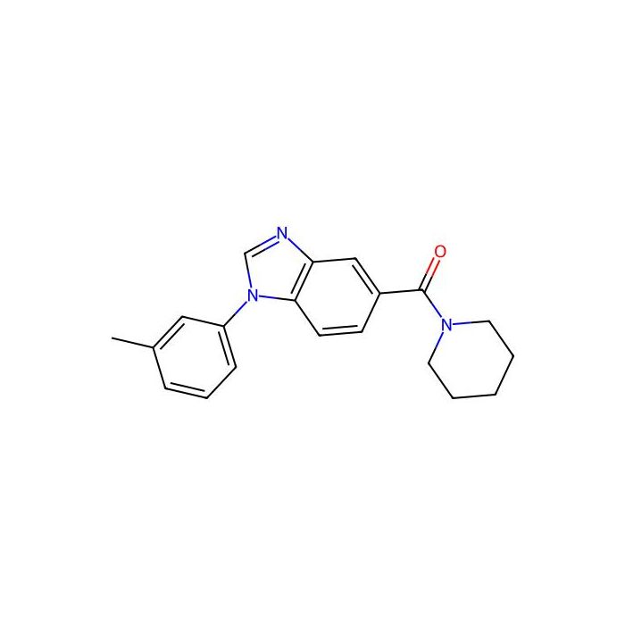 哌啶-1-基(1-(间甲苯基)-1H-苯并[d]咪唑-5-基)甲酮