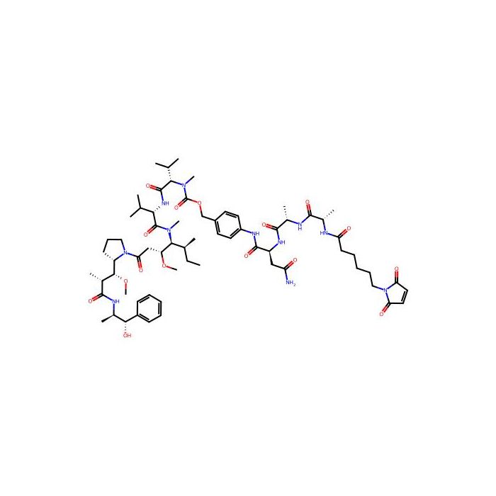 Mc-Alanyl-Alanyl-Asparagine-PAB-MMAE