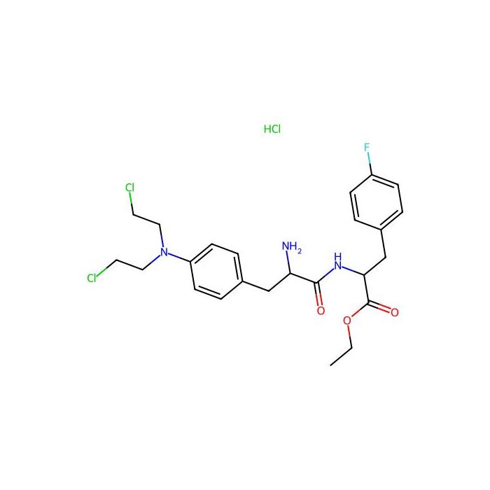 Melflufen hydrochloride, DNA 交联剂