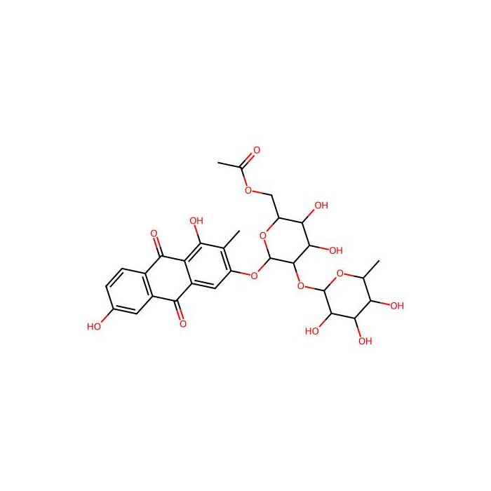 1,3,6三羟基2甲基蒽醌-3-O-(6'-O-乙酰基)-新橙皮糖苷
