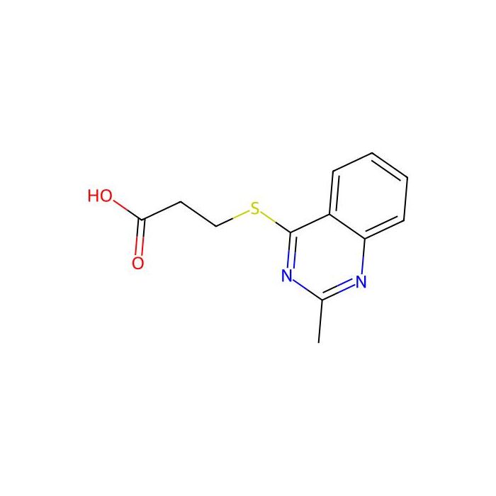 3-(2-Methylquinazolin-4-yl)sulfanylpropanoic acid