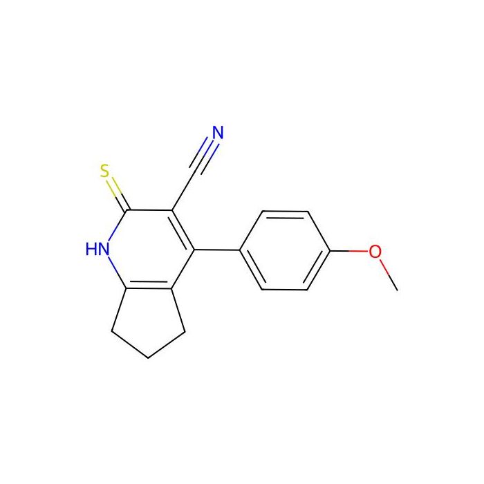 4-(4-Methoxyphenyl)-2-sulfanylidene-1,5,6,7-tetrahydrocyclopenta[b]pyridine-3-carbonitrile