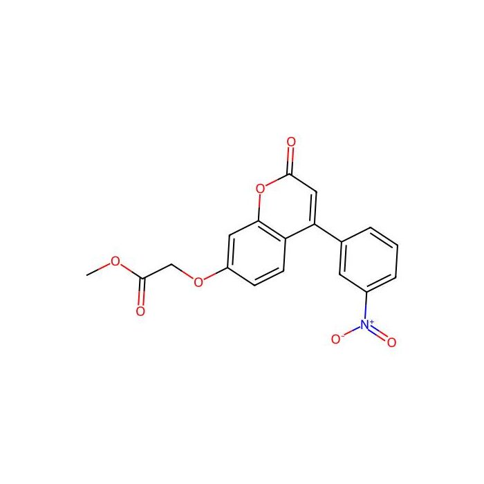 methyl {[4-(3-nitrophenyl)-2-oxo-2H-chromen-7-yl]oxy}acetate