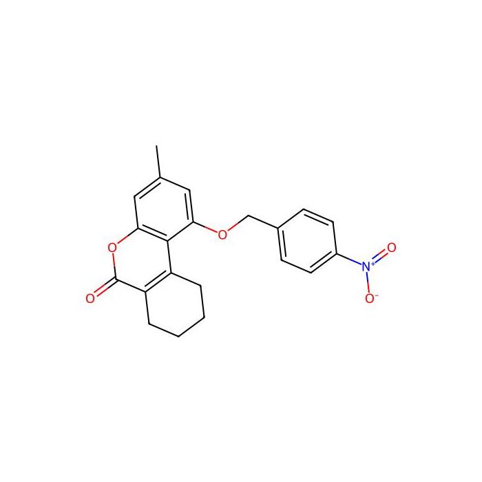 3-methyl-1-[(4-nitrobenzyl)oxy]-7,8,9,10-tetrahydro-6H-benzo[c]chromen-6-one
