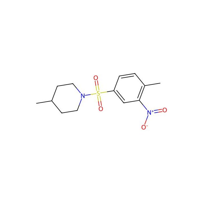 4-Methyl-1-(4-methyl-3-nitrophenyl)sulfonylpiperidine
