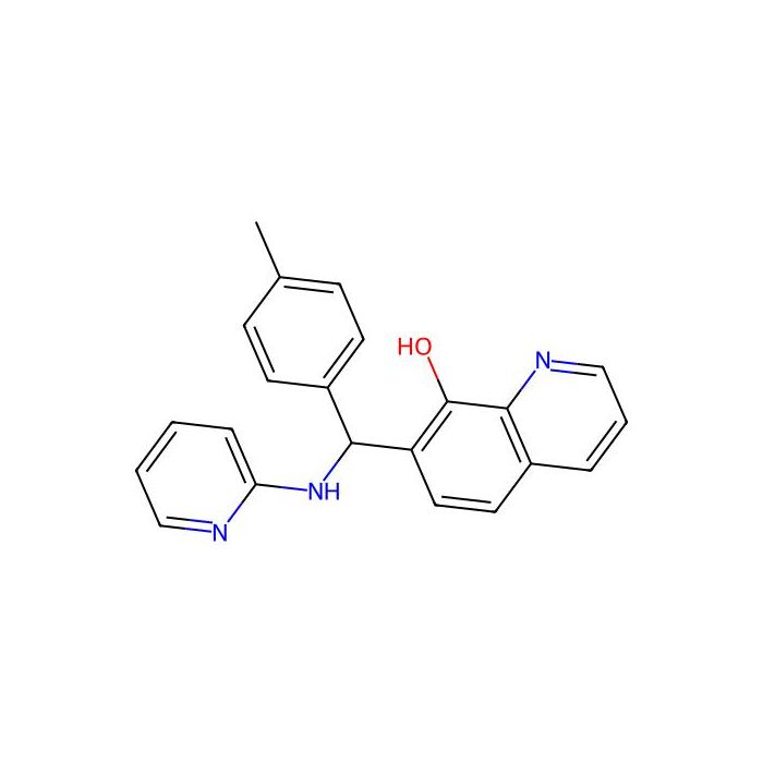 7-[(4-Methylphenyl)(pyridin-2-ylamino)methyl]quinolin-8-ol