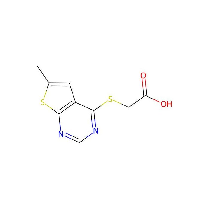 [(6-Methylthieno[2,3-d]pyrimidin-4-yl)thio]acetic acid