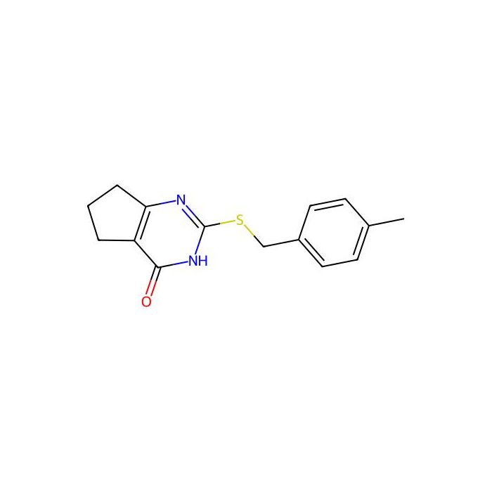 2-[(4-Methylbenzyl)sulfanyl]-3,5,6,7-Tetrahydro-4h-Cyclopenta[d]pyrimidin-4-One