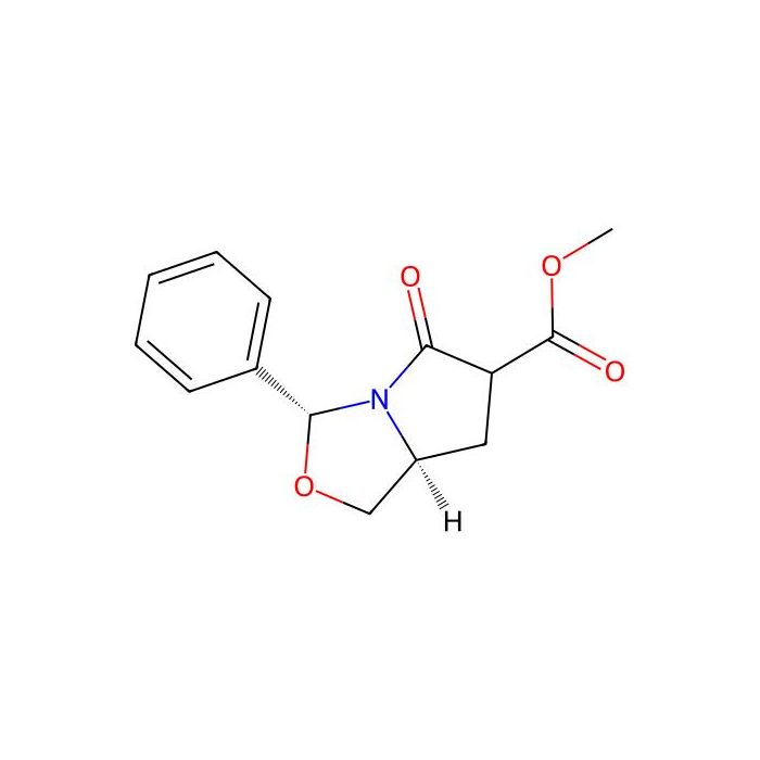 methyl (3R,7aS)-5-oxo-3-phenyl-hexahydropyrrolo[1,2-c][1,3]oxazole-6-carboxylate